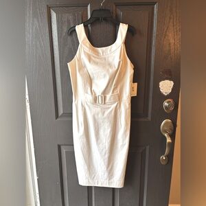 Calvin Klein White Scoop Neck